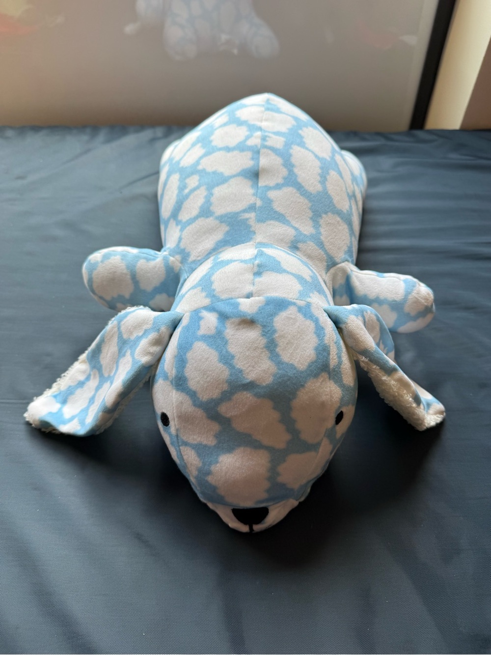 weighted Cloud Pattern bunny stuffy